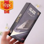 Wholesale Samsung Galaxy A10S Clear Tempered Glass Screen Protector 10pc Pack (Clear)